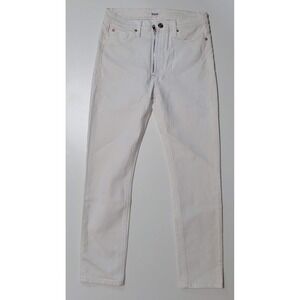 Hudson Barbara High Rise Ankle White Jeans